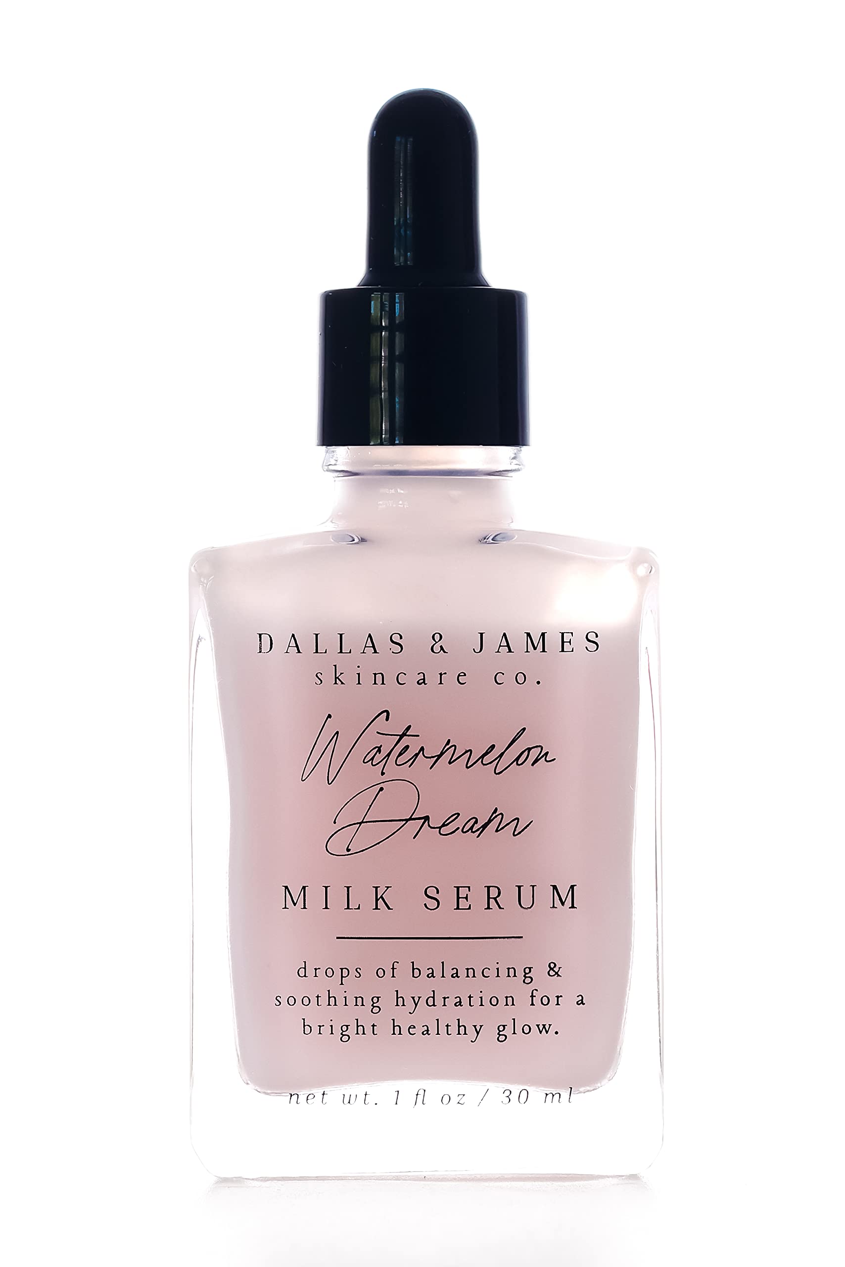 Skincare Co. Watermelon Dream Milk Serum with Cloudberry, Hydrating Serum/Soothing Serum - with Hyaluronic Acid, Aloe and Cucumber