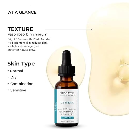 Miniatura 3 de C E Ferúlico con ácido L-ascórbico al 15%  Suero de vitamina C para antienvejecimiento, reafirmante e iluminador 1.01 fl oz  1.0 fl oz