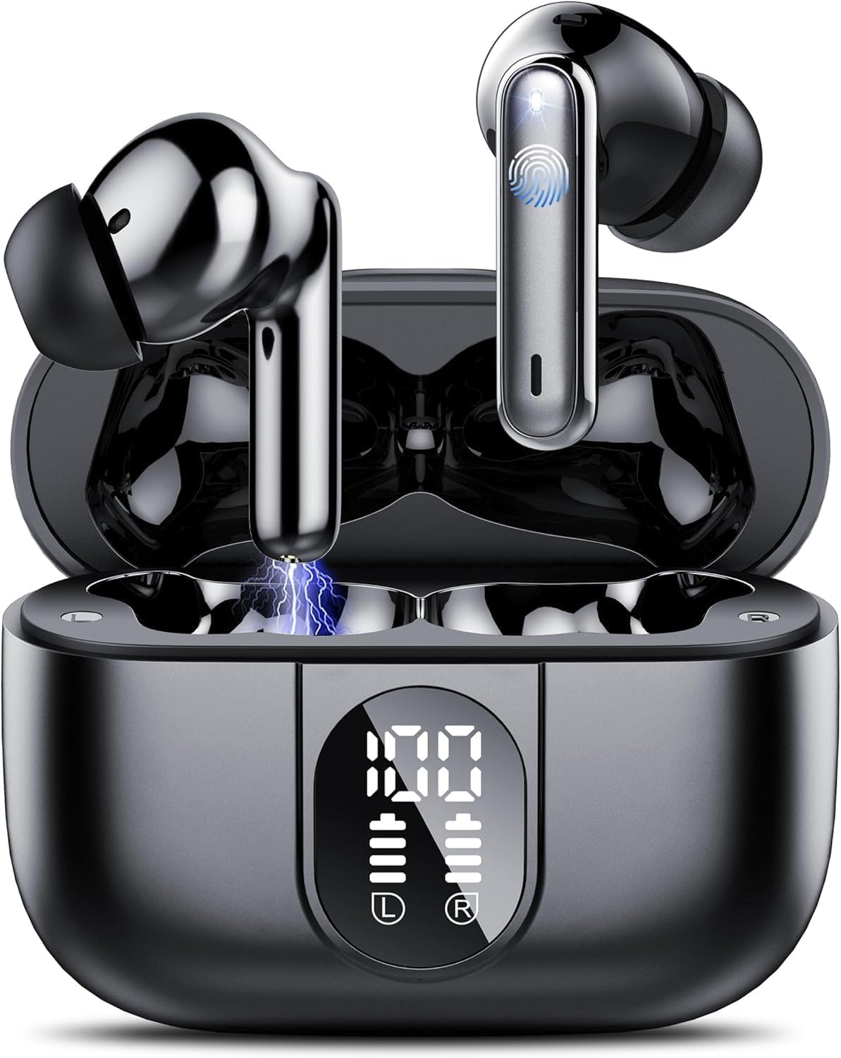 Csasan Auriculares Traductores de Idiomas, 3 in 1 AI Auriculares Traductor en Tiempo Real 164 Idiomas, 6 Modos de Traducción, 40H Cascos Inalambricos Bluetooth 5.3 con ENC Mics para Viajes/Reunirse
