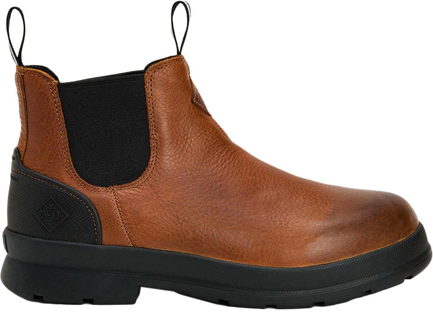 MUCK Men's Chore Farm Leather Chelsea Boot