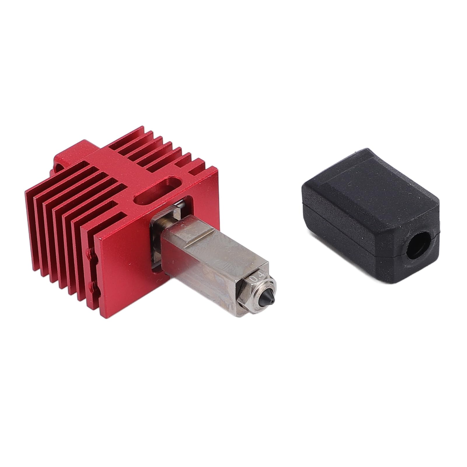 3D Printer Hot End Kit, TZ4.0 Integrated Metal Hotend with 0.4mm Nozzle, 3D Printer Assembled Extruder Hotend Kit for Bambuab P1S P1P X1 x1 c X1E 3D Printer Accessories