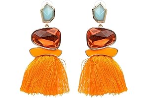 Stunning Large Statement Earrings: Ethnic Boho Style for Fashionistas