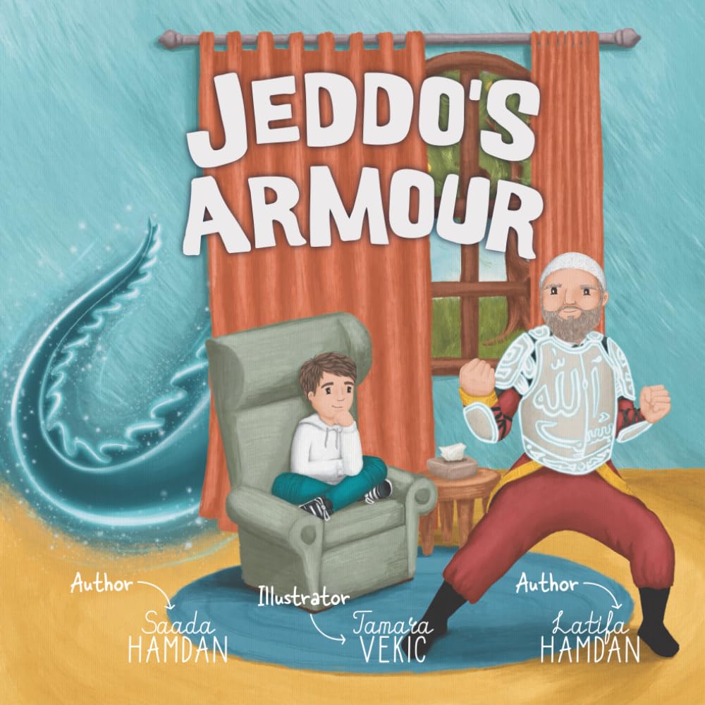 Jeddo's Armour: Join Nour on a heartfelt journey of discovery, where he learns that true strength isn't found in copying others, but in sincerity, faith and doing everything for the sake of Allah.