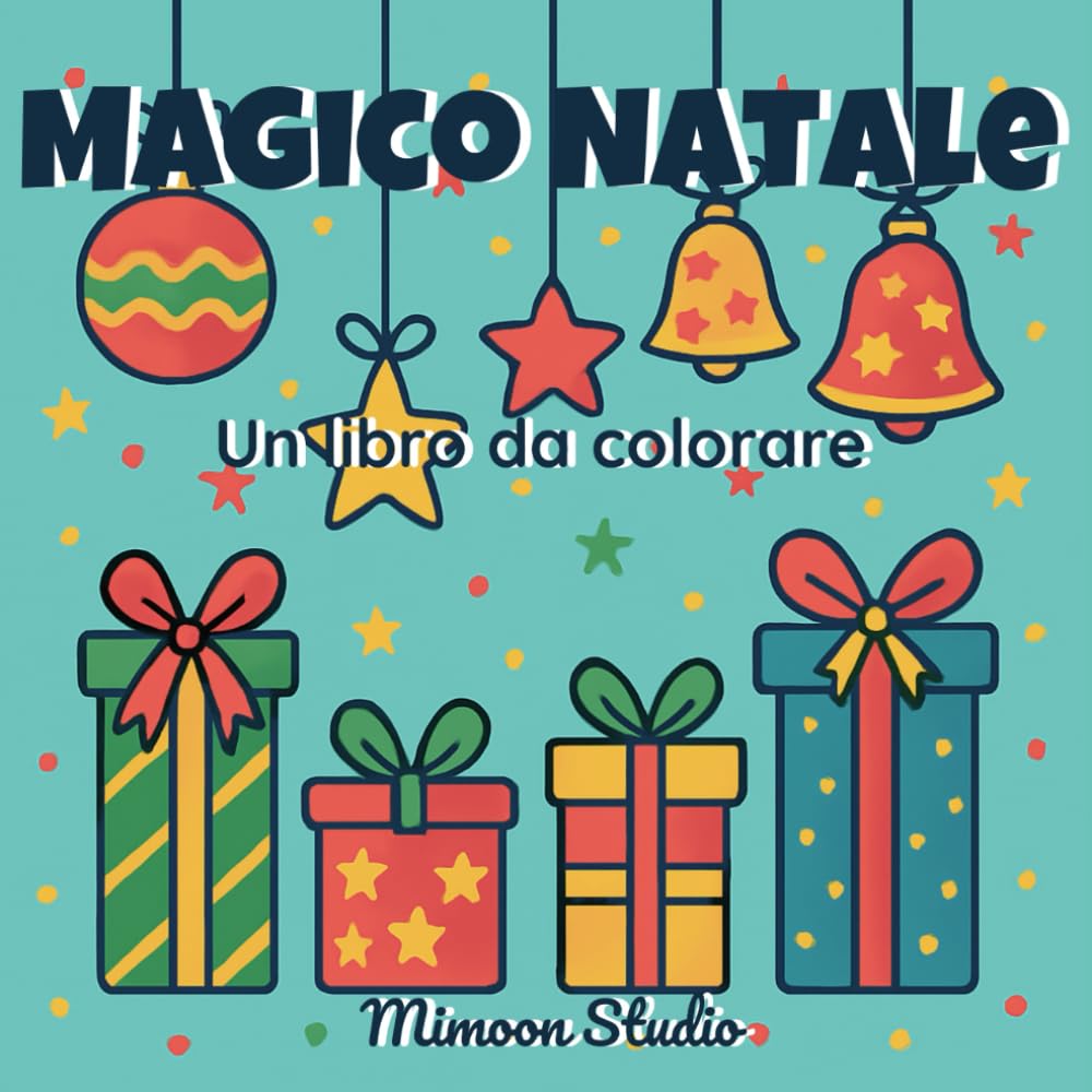 Magico Natale: Libro da colorare