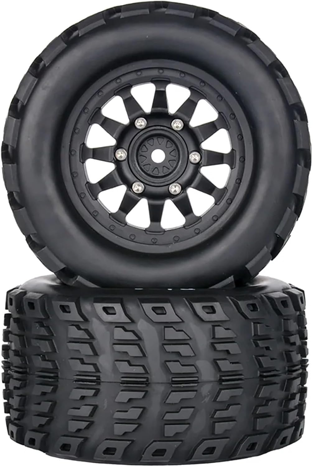 TAMIYA トレーラー用 アルミホイール タイヤ セット TAMIYA 1/14