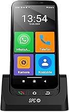 SPC Zeus 4G PRO + Case - Smartphone for Seniors | Simple Mode with XXL Symbols | SOS Button, Remote Configuration | 4GB RA...