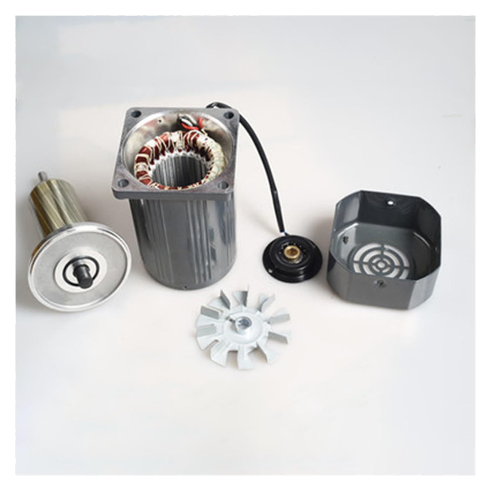 Motor asíncrono de engranajes CA 90 W 110 V con regulador velocidad 5IK90RGN-CF monofásico ajustable Diámetro del eje 12 mm | 0-90 RPM