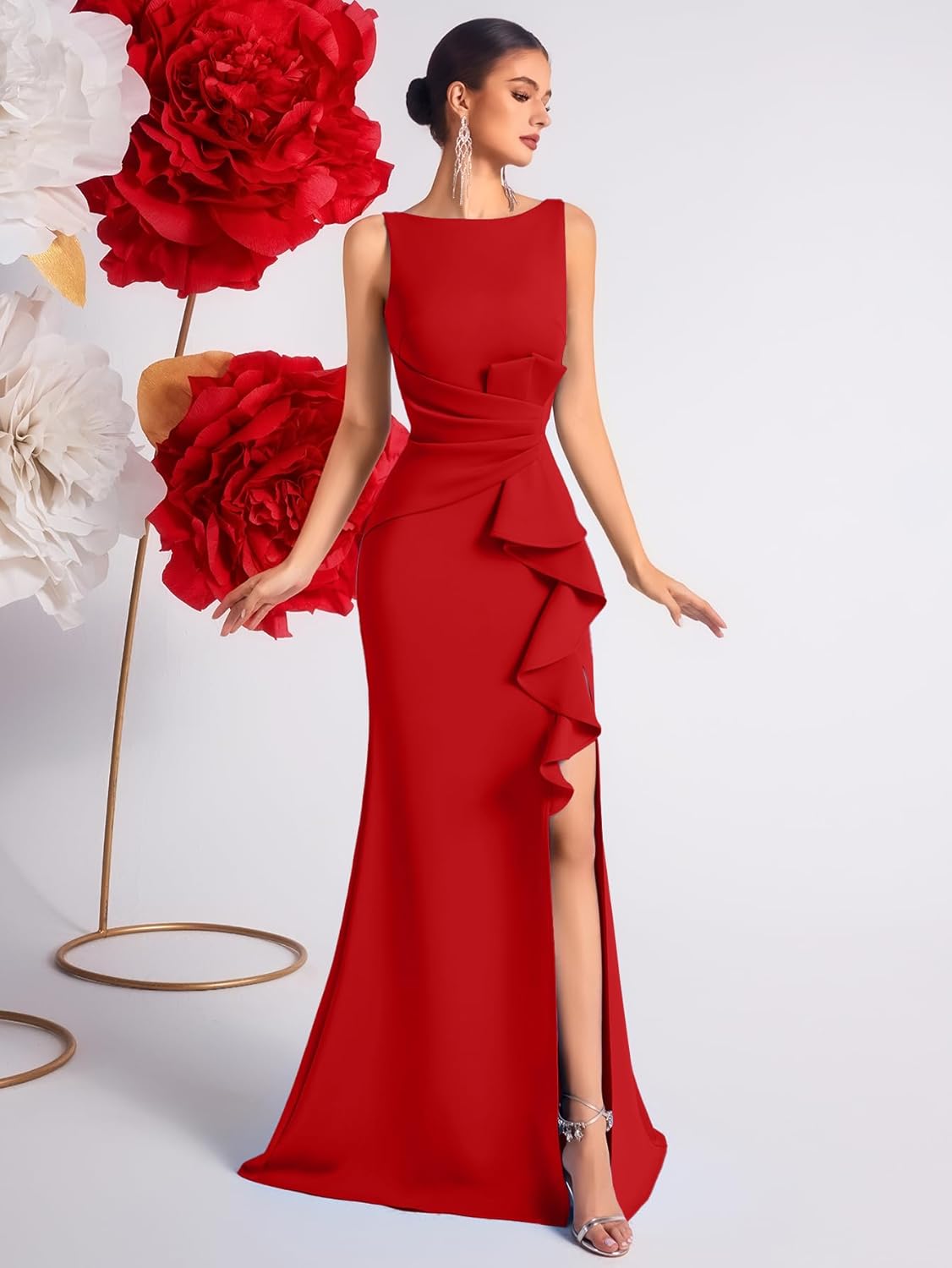 Prom Dress for Women Wedding Guest Formal Bodycon Long Elegant Cocktail Party Sexy Gala Corest Evening Gowns Dress - Image 2