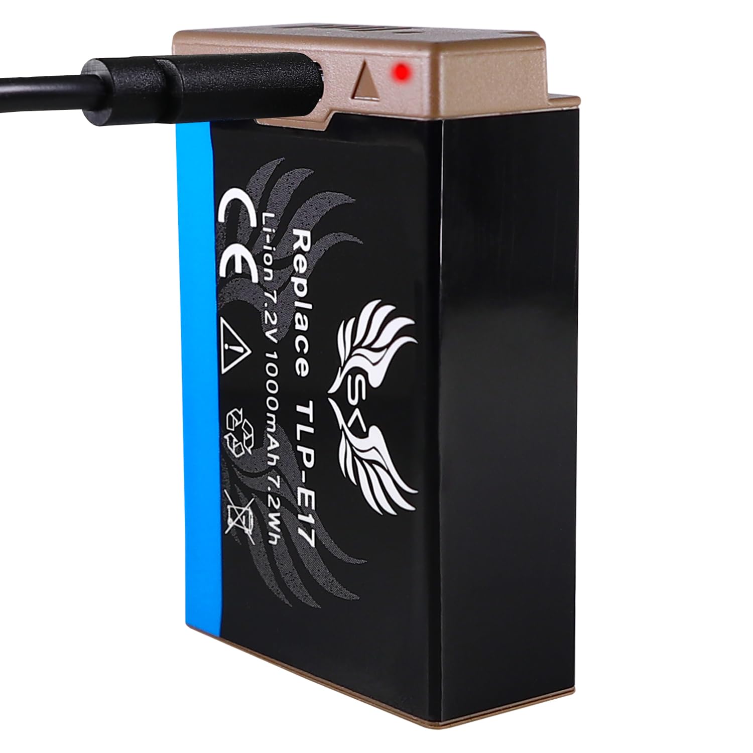 Akumulator Canon LP-E17 1000 mAh USB-C do EOS RP R8 R50 R100 M3 M5 M6 II 77D 200D 750D 800D