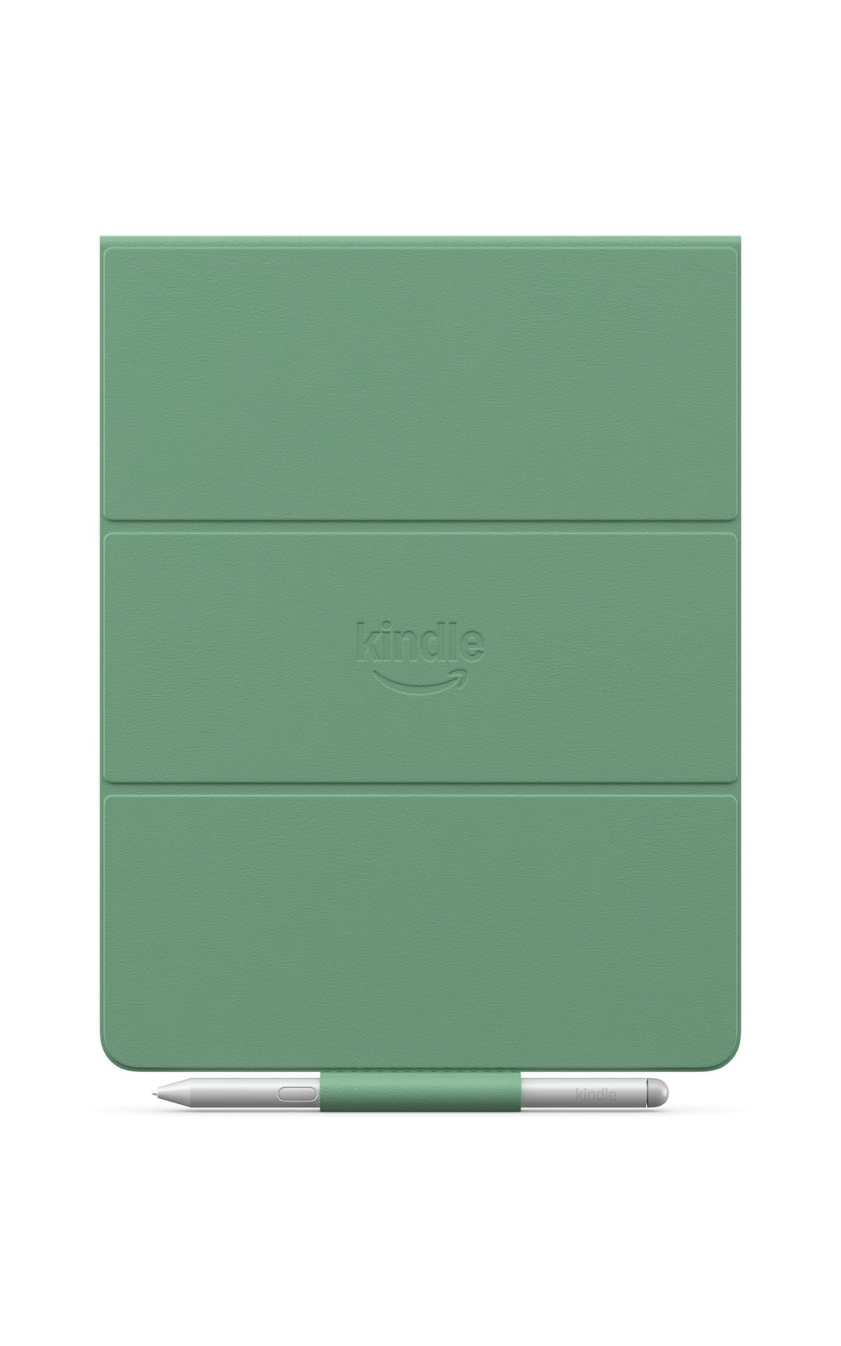 Neue Amazon Kindle Scribe-Klapphülle mit magnetischer Befestigung, nachhaltiges Design, praktische und schützende Hülle auf pflanzlicher Basis