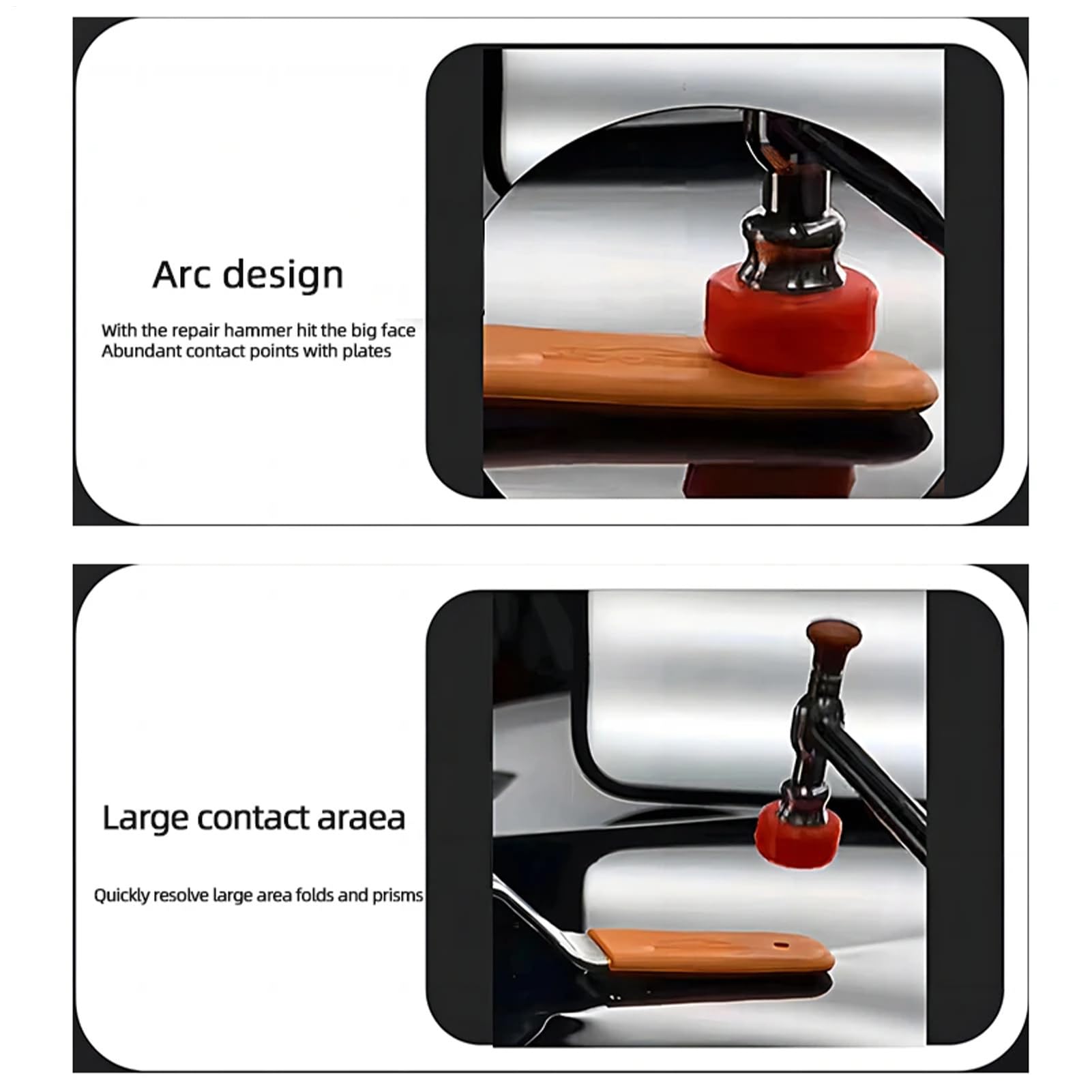 Débosseleur, outil de débosselage de voiture | Outil de réparation Débosselage Fixateur de Dent - Marteau ergonomique de réparation de carrosserie automobile, outils de débosselage de carrosserie auto