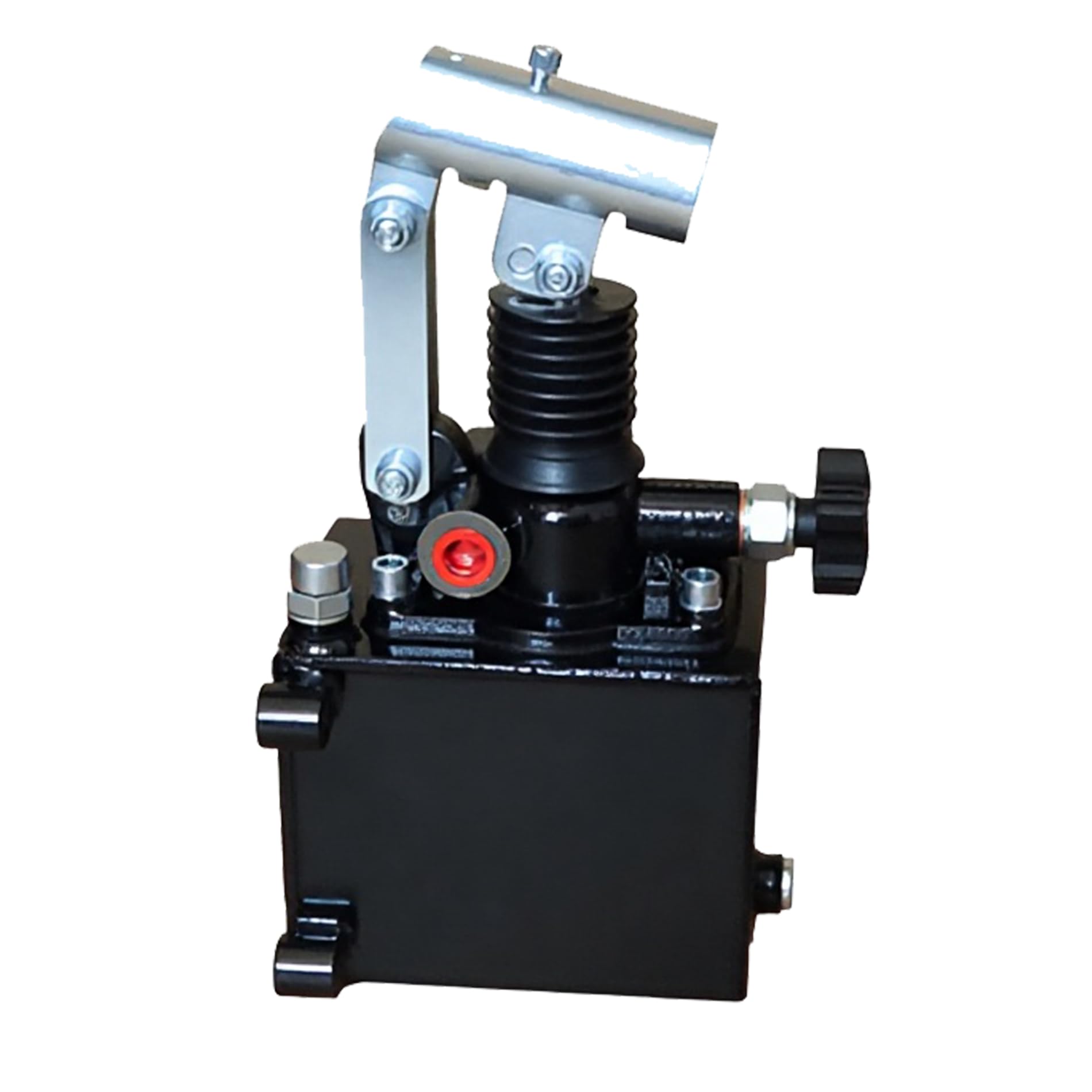 25 cc Single Acting Hydraulic Hand Pump，Manual Hydraulic Pump, 2 Qrt Tank Hand Pump 4350 PSI, Used for Single Acting Hydraulic cylinders