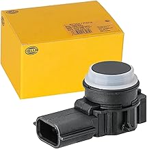 HELLA 6Px 358 141-761 Capteur, Aide Au Stationnement - 3Pôle - Inséré - Revernissable - Avec Bague De Fixation