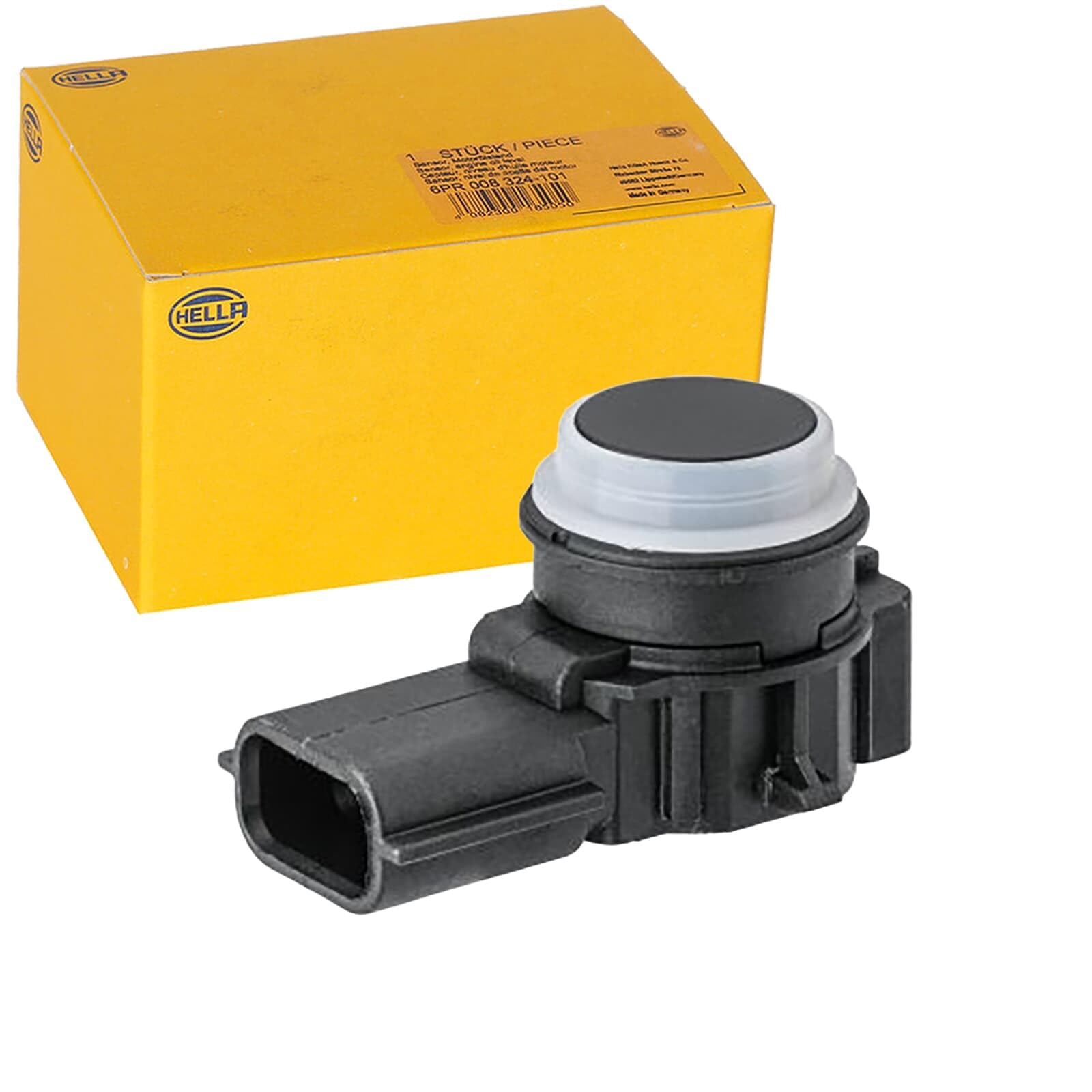 Capteur D'aide Au Stationnement HELLA - 6PX 358 141-111, Peinturable, Pour Opel Mokka, Astra, Etc. - 4