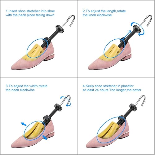 Miniatura 7 de Par de zapatos profesionales de 4 vías, estirador de zapatos para hombres o mujeres