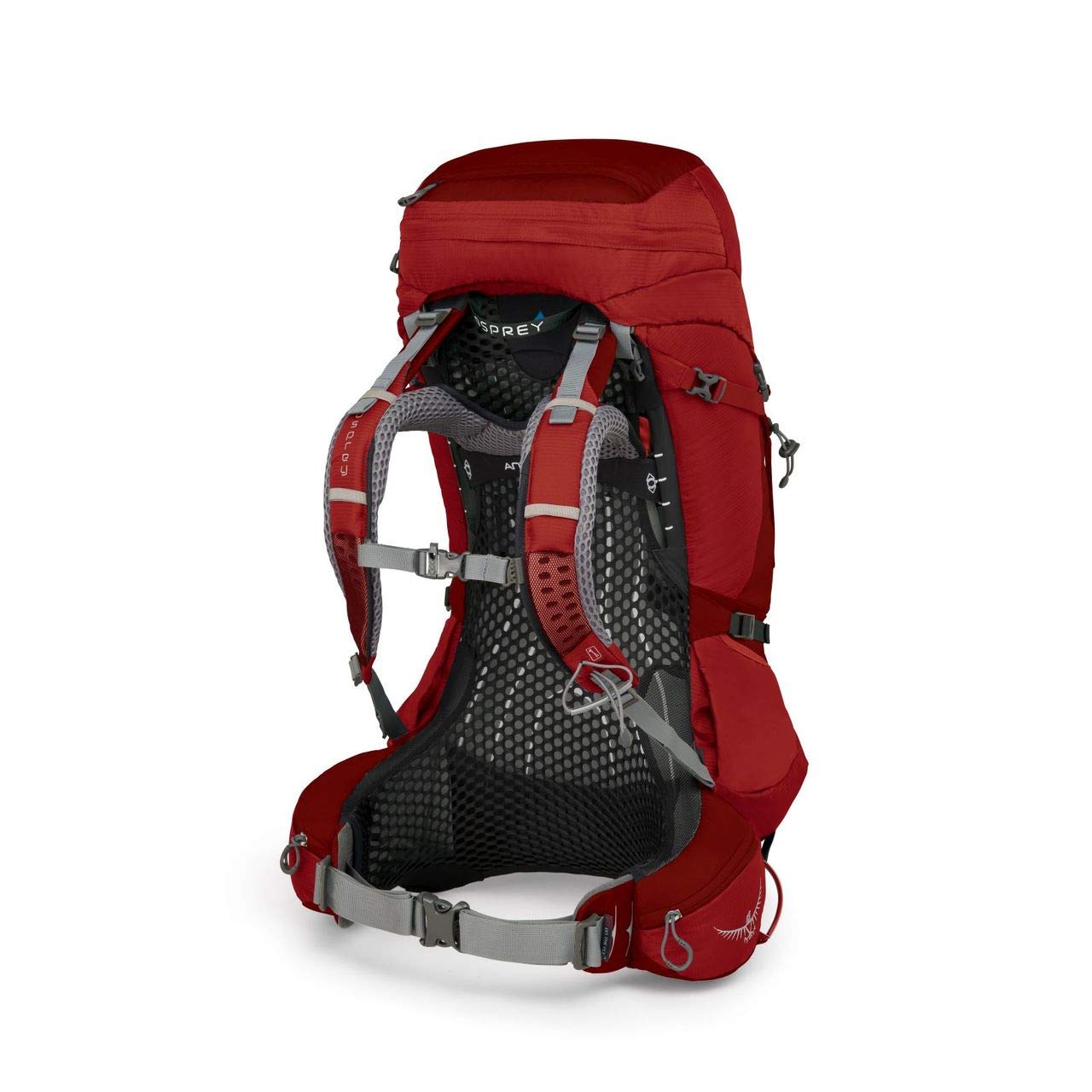 Amazon | OSPREY(オスプレー) アトモスAG 65 L リグビーレッド 
