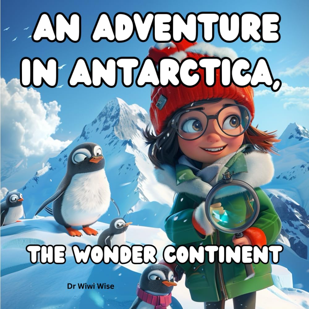 An Adventure in Antarctica, the Wonder Continent: Sofia's Time-Traveling Antarctic Adventure of Penguins, Sunsets & Volcanoes Meet Icebergs
