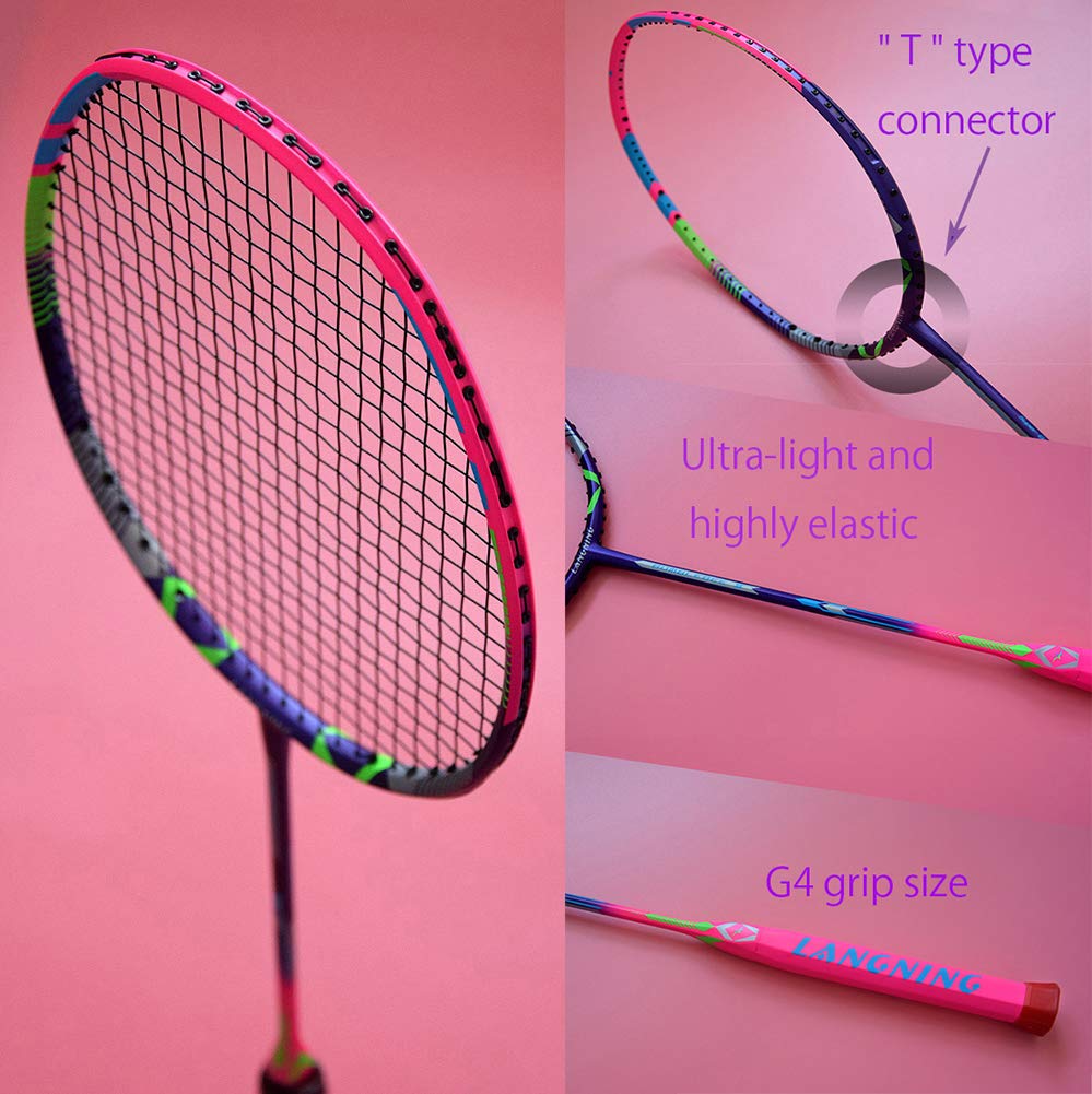 Buy Langning The Lightest Badminton Racket Series from, Full 100