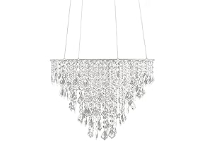 Diaphanous Hanging Cake Display Stand with Crystal Accents