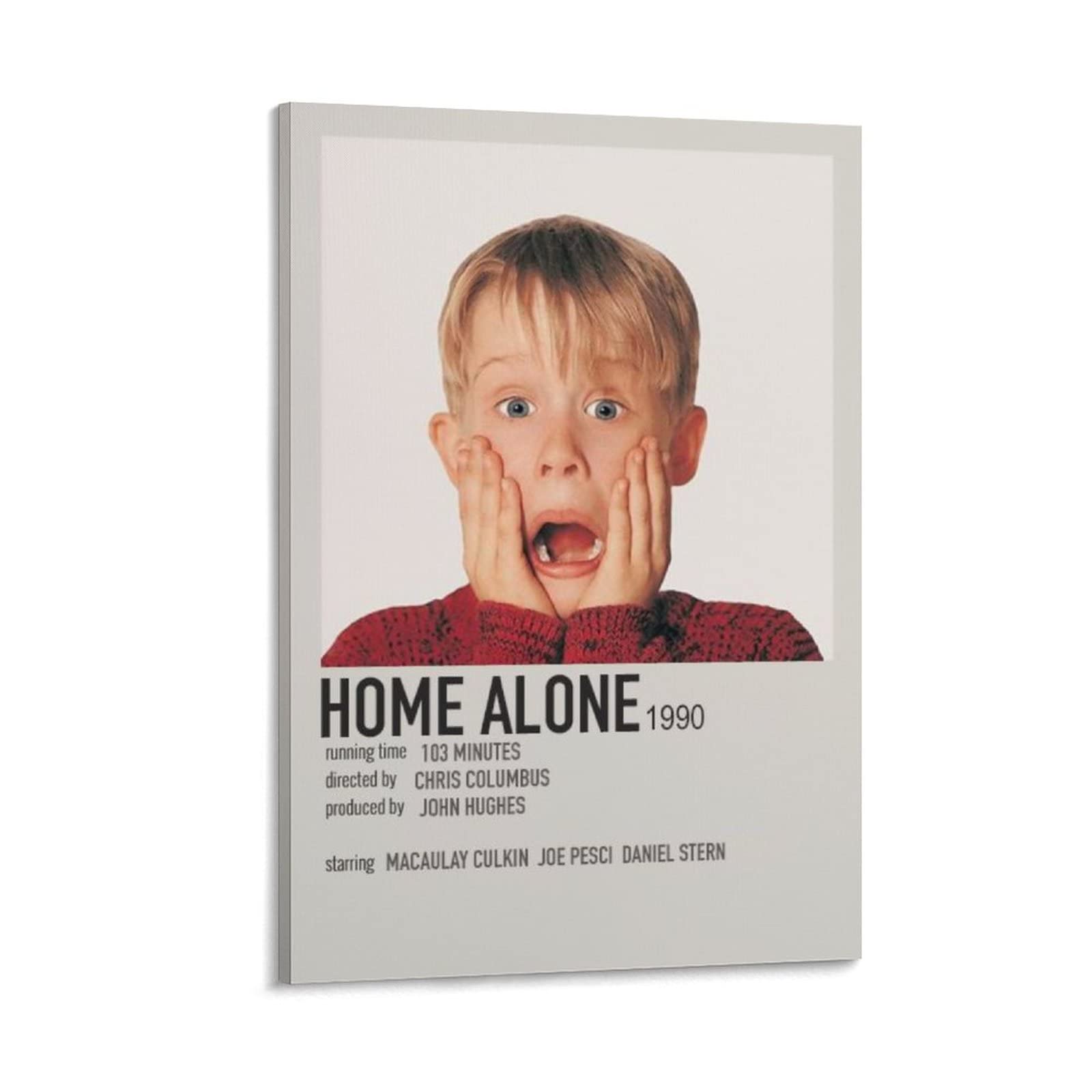 【額縁付き】  Alone（ホーム・アローン） A2ポスター Amazon.co.jp: 映画のポスター ホーム・アローン キャンバス アート