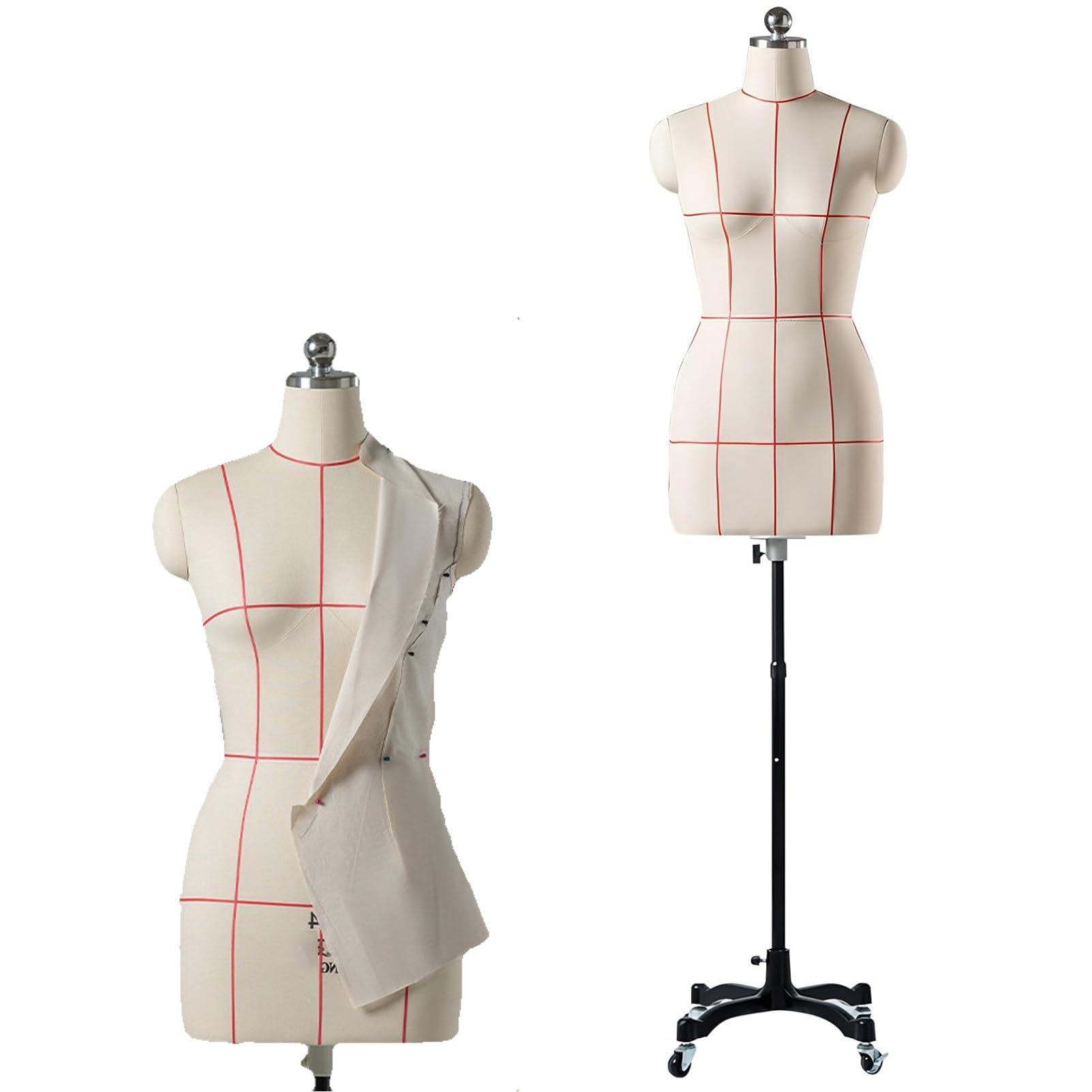 Damski manekin krawiecki plus size do nauki szycia XXL88