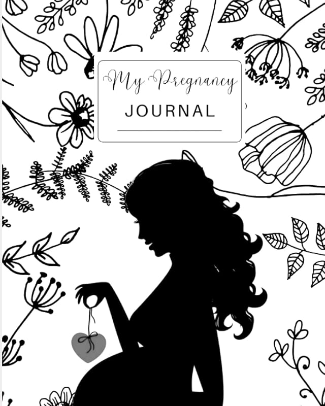 Pregnancy Journal: 9 month + Activities Pregnancy Planner, Organizer and Maternity Keepsake Morden Unisex Notebook for expecting Moms Paperback