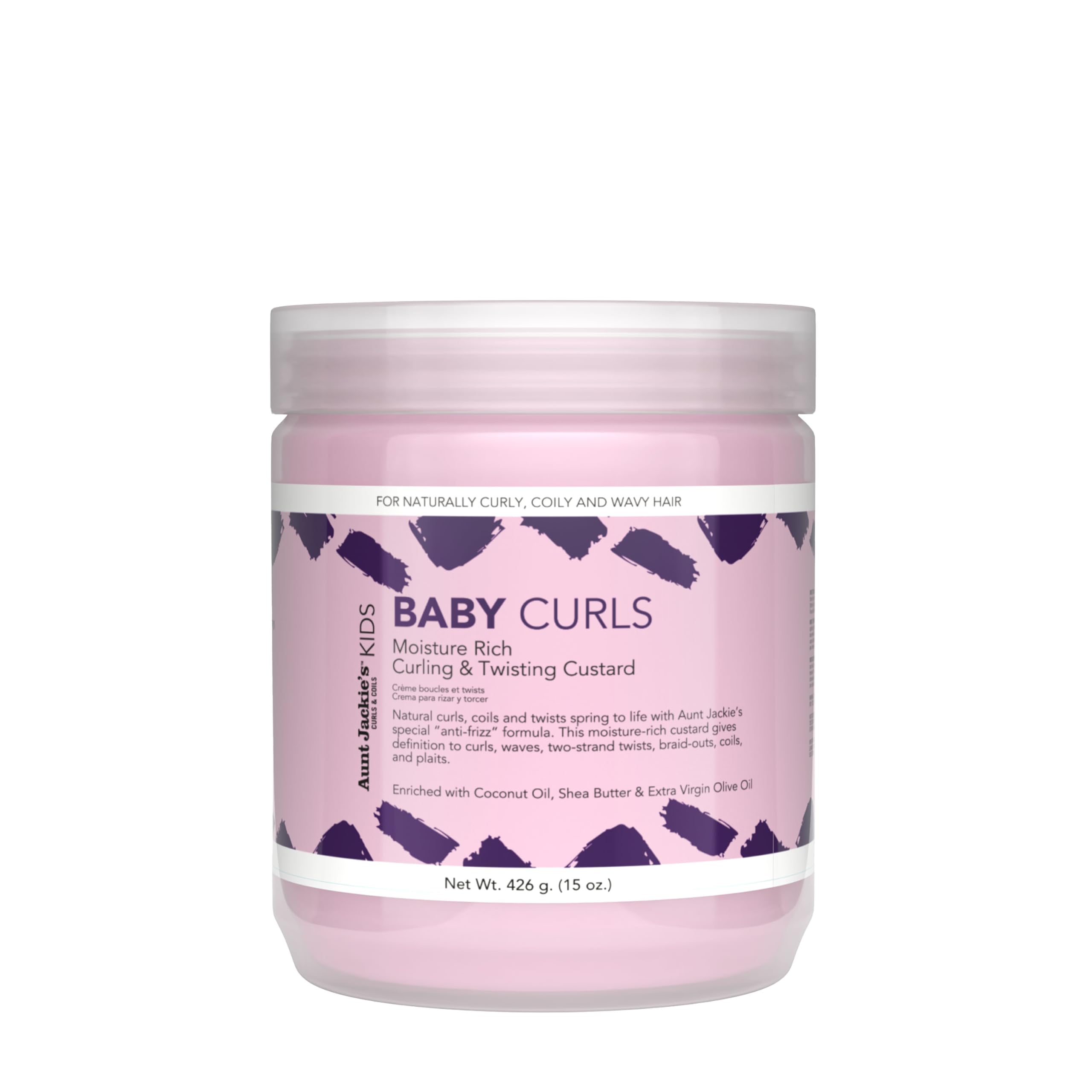 Aunt Jackies Girls Baby Curls and Twisting Cream, 15 fl oz