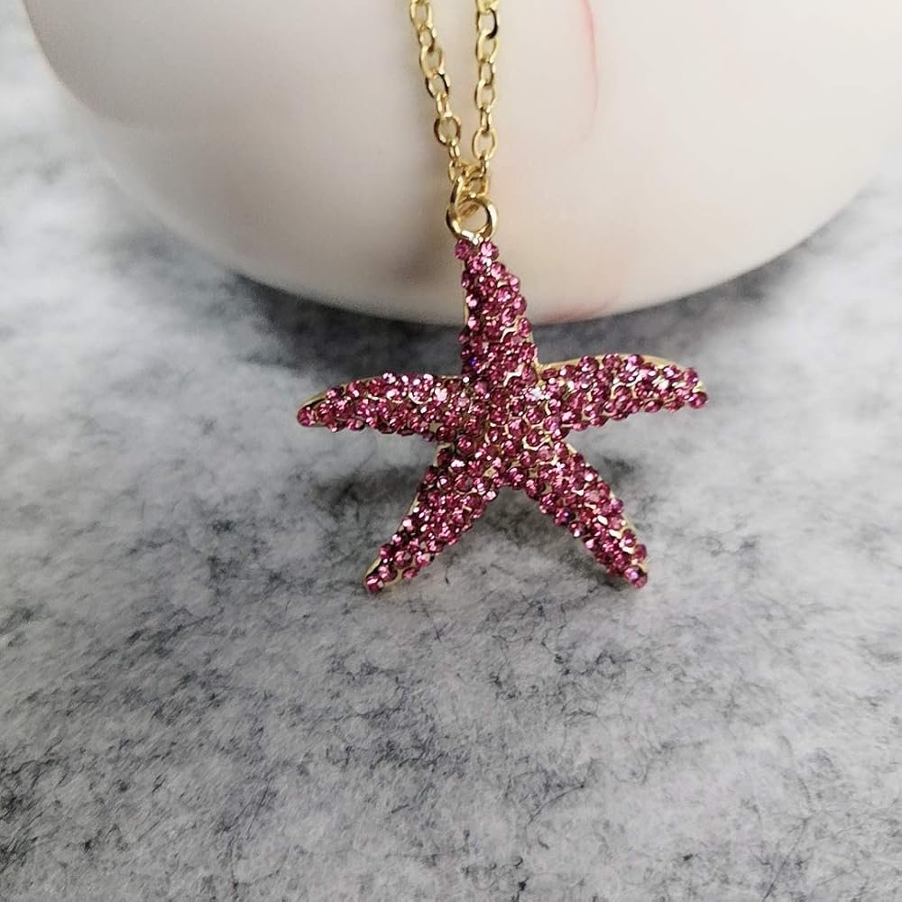 crescent moon ネックレス starfish 61aV5tkbOaL._UY1000_.jpg