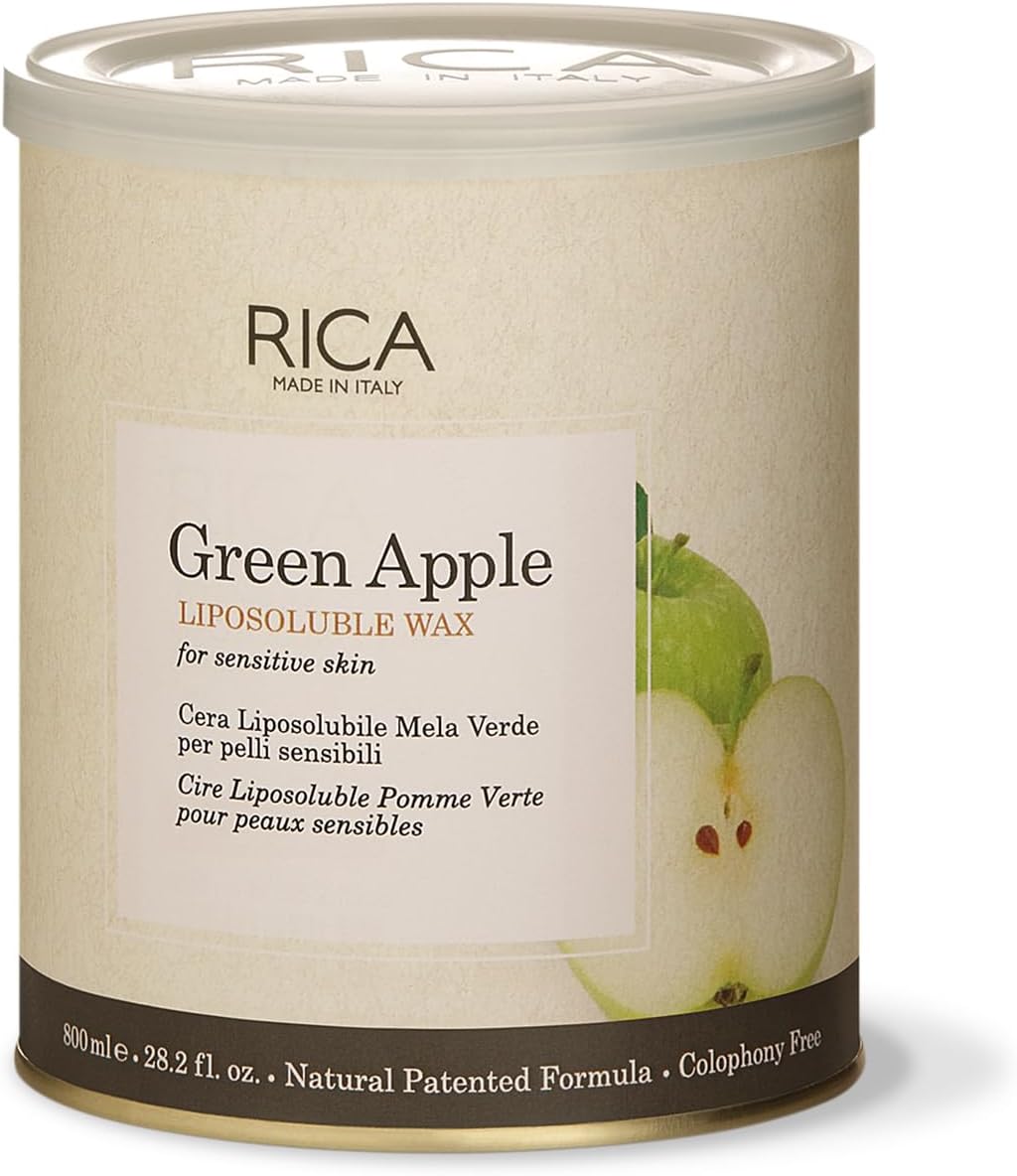 RICALiposoluble Waxing Kit (800g, Green Apple)