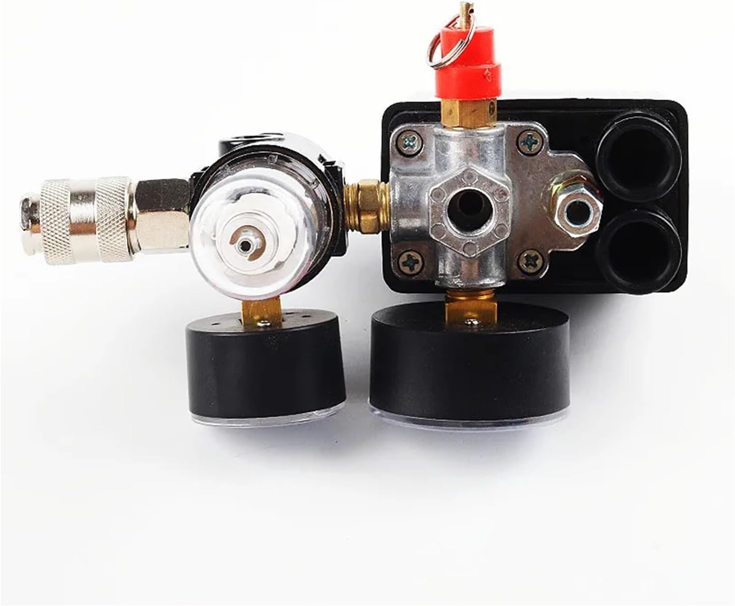 Air compressor 125PSI automatic pressure switch assembly with pressure regulating valve oil-water separator