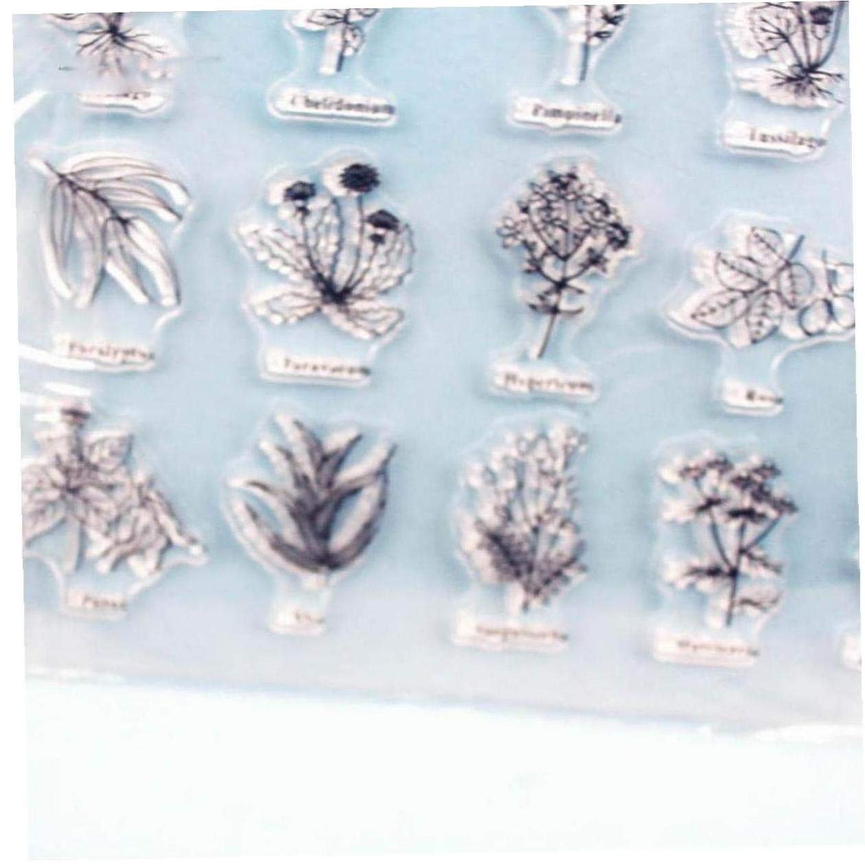Foresta Silicone Trasparente Decorazioni Scrapbooking Goffratura Stampa 1sheet