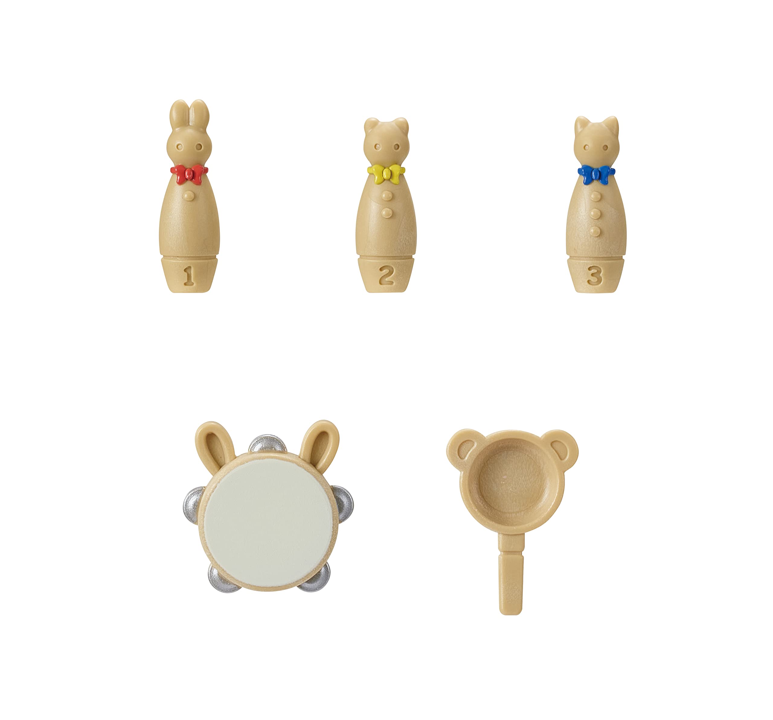Sylvanian Families - Le coffre à jouets des bébés - 2 figurines et 15 accessoires - Plongez dans l'univers de la famille Sylvanian - Figurines miniatures - Jouet enfant 3 ans et + - 5709