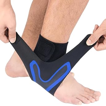 Tryxwrap Foot Wrap, Plantar Foot Wrap for Women, Xwrap Foot Wrap, Tryx Wrap Foot Wrap for Neuropathy Pain Blue, L US 8-11.5