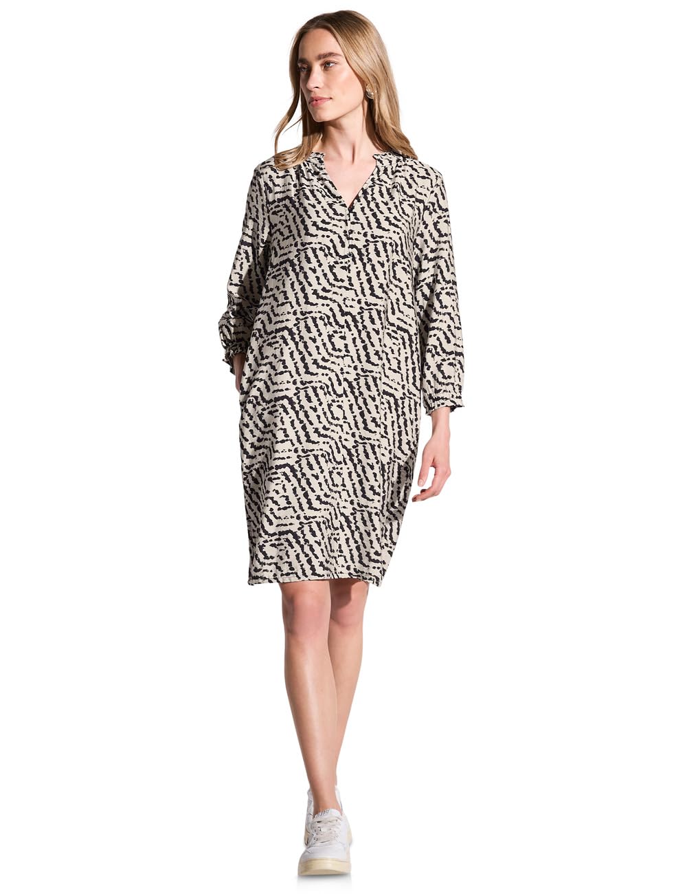 Street One Damen Gemustertes Kleid