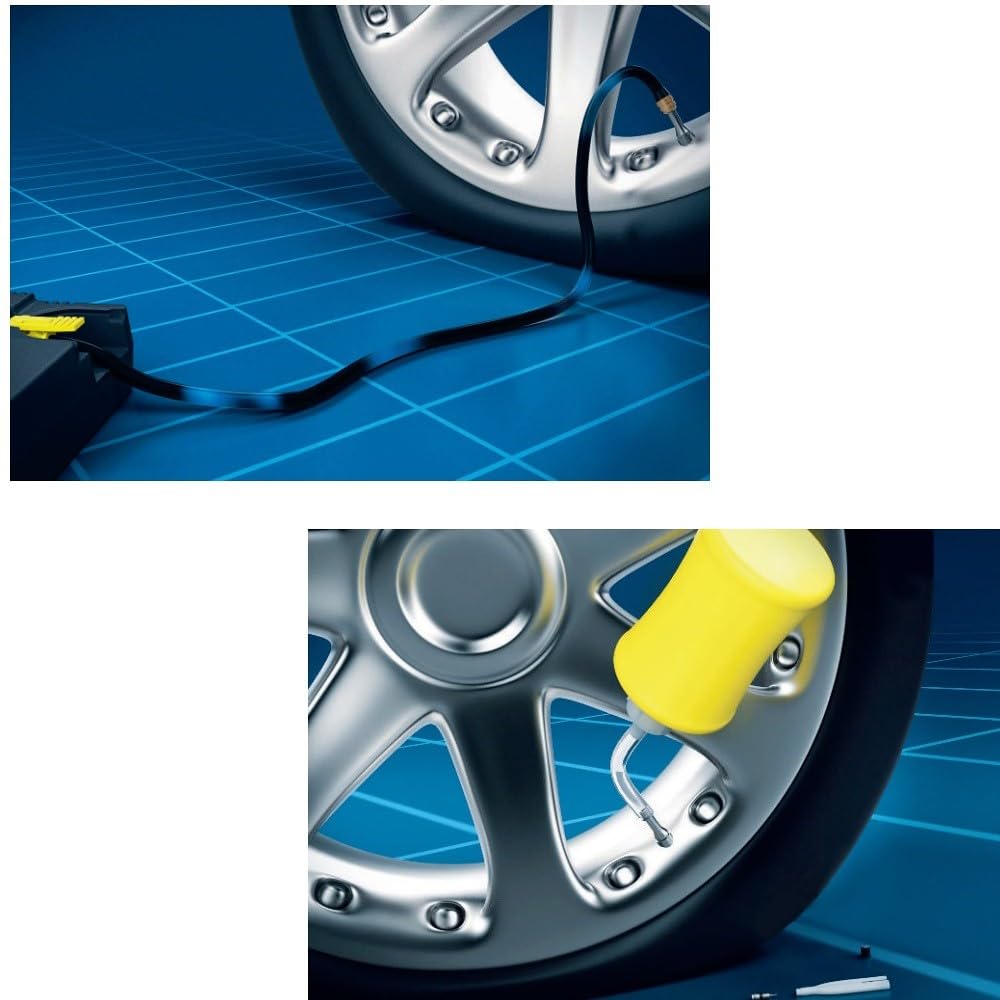 Liquido Ripara Gomme Per Audi Q3 - Sigillante Per Fori Fino A 6,5 Mm, Kit Emergenza 450 Ml - Foto 8