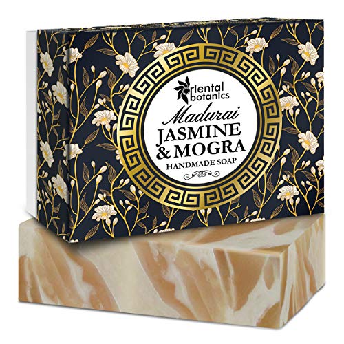 Oriental Botanics Madurai Jasmine & Mogra Handmade Luxury Soap 125g