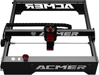 Bozony P1 Engraver 10W Cutter Carving Machine Alta velocidade de gravação 400x410mm Área de gravação com placa-mãe inteligente Suporte offline Wifi APP Operar para contraplacado acrílico preto nogueir