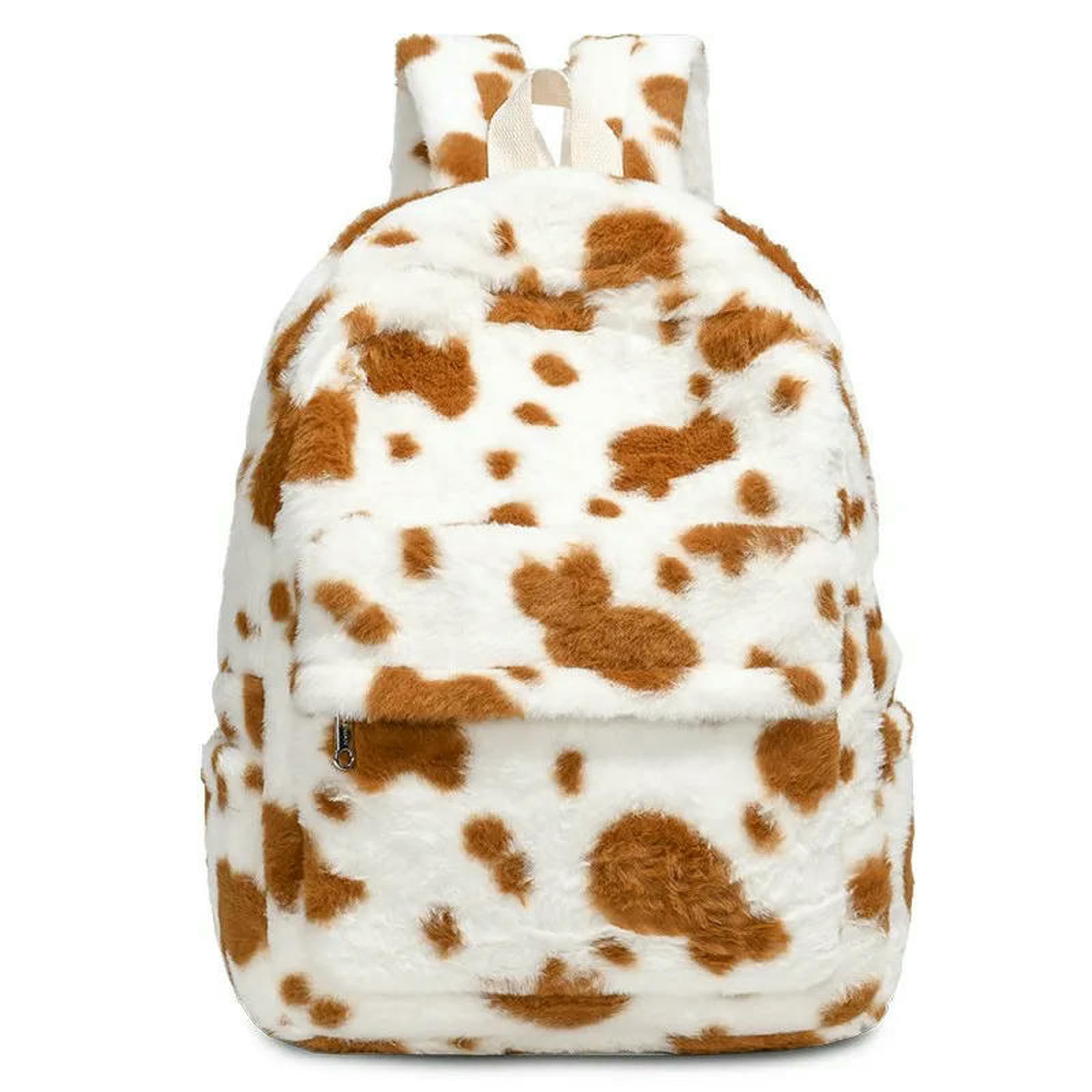 plecak damski nadruk na laptopa z wieloma kieszeniami College Camping Daypack Women Daily Work Travel And Shopping - czarny