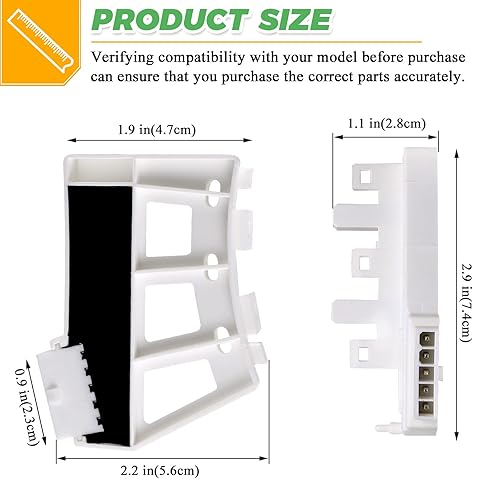 Miniatura 4 de Sensor de posición del rotor de lavadora 6501KW2002A (6501KW2002A) apto para Kenmore LG wm2016cw wm3170cw wm3370hwa wm3575cw Hall Sensor OEM