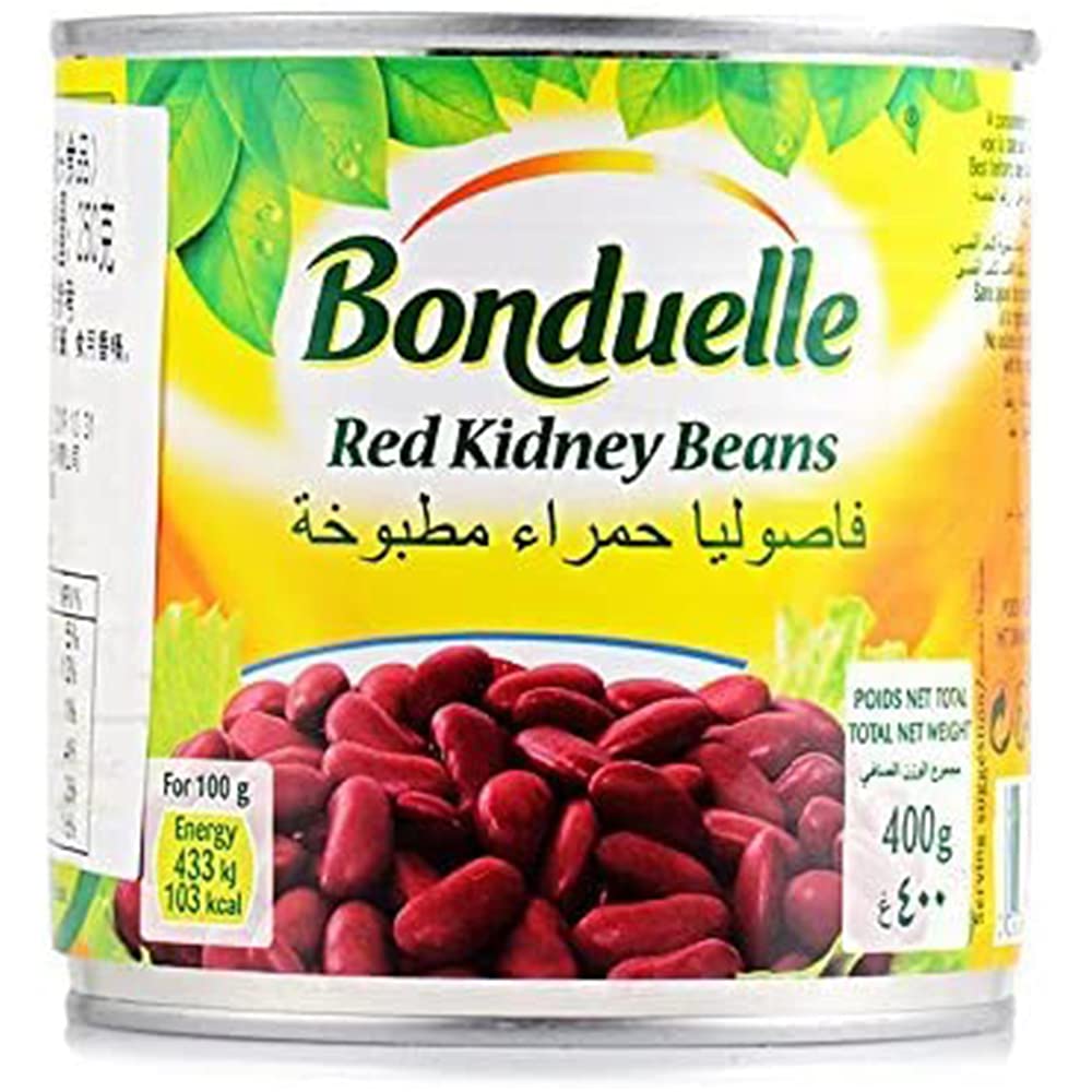 Bonduelle Red Kidney Beans • Canned • Product of France, 14.11 oz ℮ 400 g