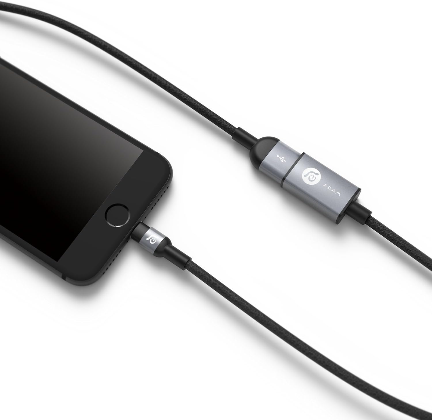 Adam Elements Peak AFM13 USB 3.1 Compatible USB Type-A (Male)-USB Type-A (Female) Adapter Cable 120 cm Gray