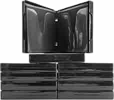 BankBand　DVD Amazon.com: (10) Black 12-Disc Capacity CD DVD 2-Ring Album