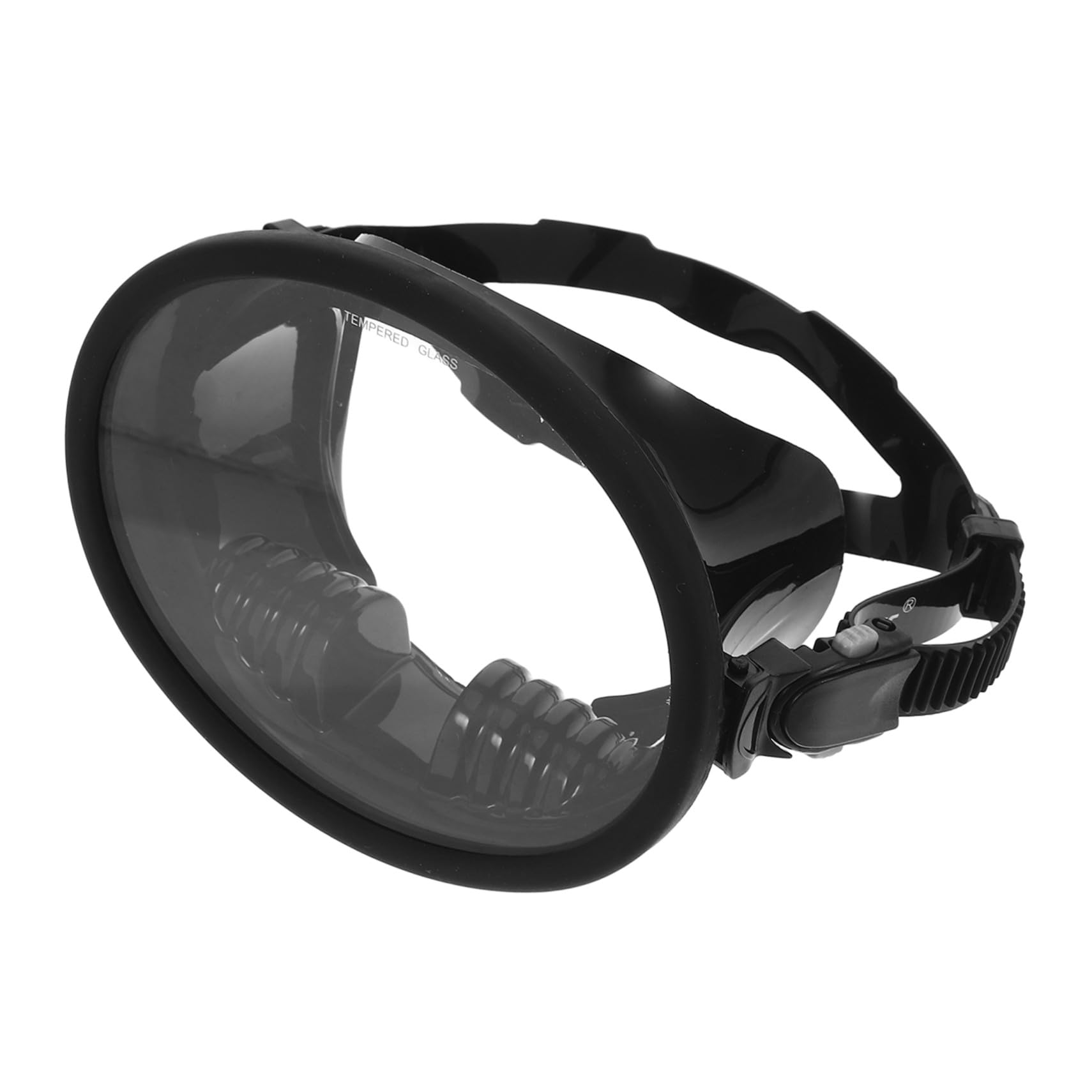 TOYANDONA Occhiali da Immersione con Visuale, Antiappannamento, in Silicone e Vetro Temperato, per Nuoto e Snorkeling, Design Confortevole e Resistente