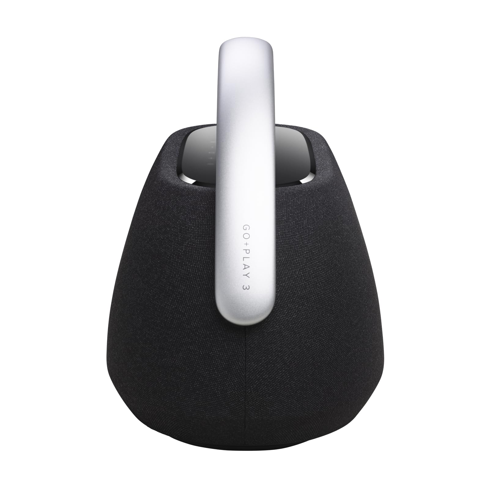 Harman Kardon Go + Play 3, Altoparlante Bluetooth Wireless Portatile, con Suono Stereo, Design Elegante, Doppio Microfono Integrato, Porta di Ricarica USB, Autonomia fino a 8 ore, Nero