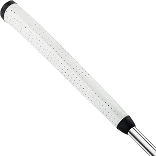 SHABIER Light Weight Breathable Leather Golf Putter Grip Pure Handmade Soft Leather Golf Grips