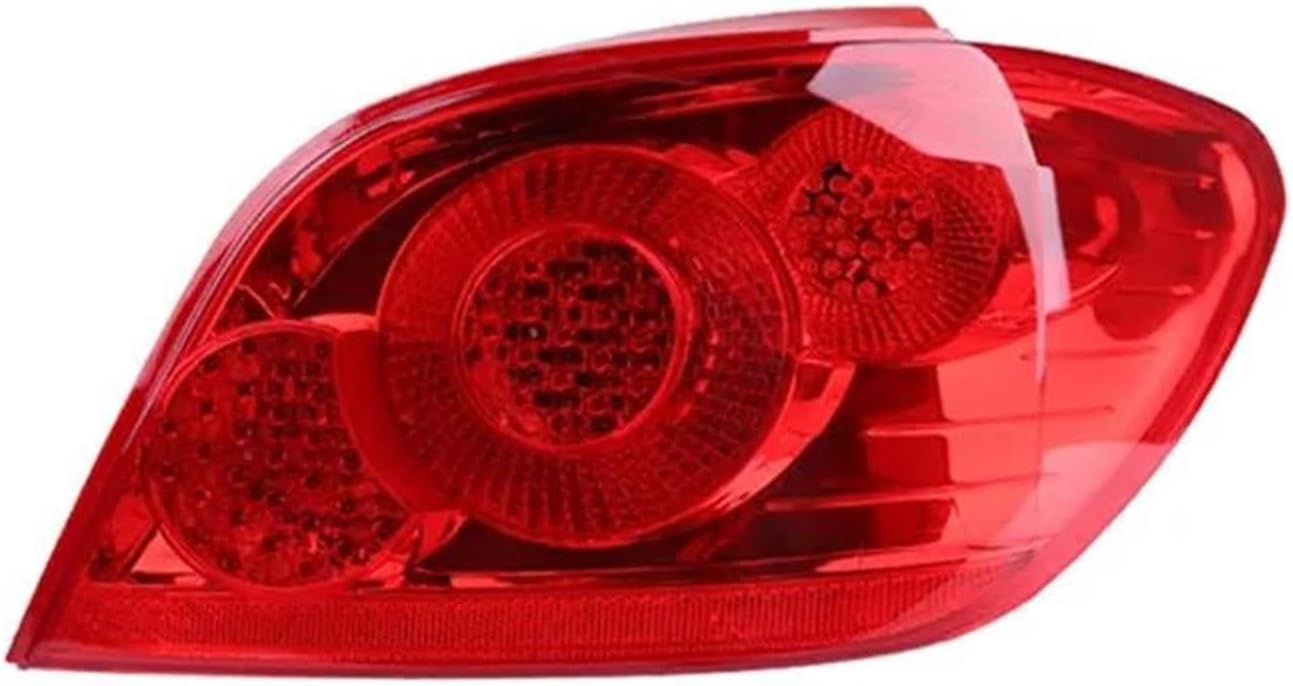 Car Rear Lights Upgrade Left Right Taillight Assembly Rear Light Rear Brake Light for Peugeot 307 Hatchback 2008 2009 2010 2011 2012 2013(Right)