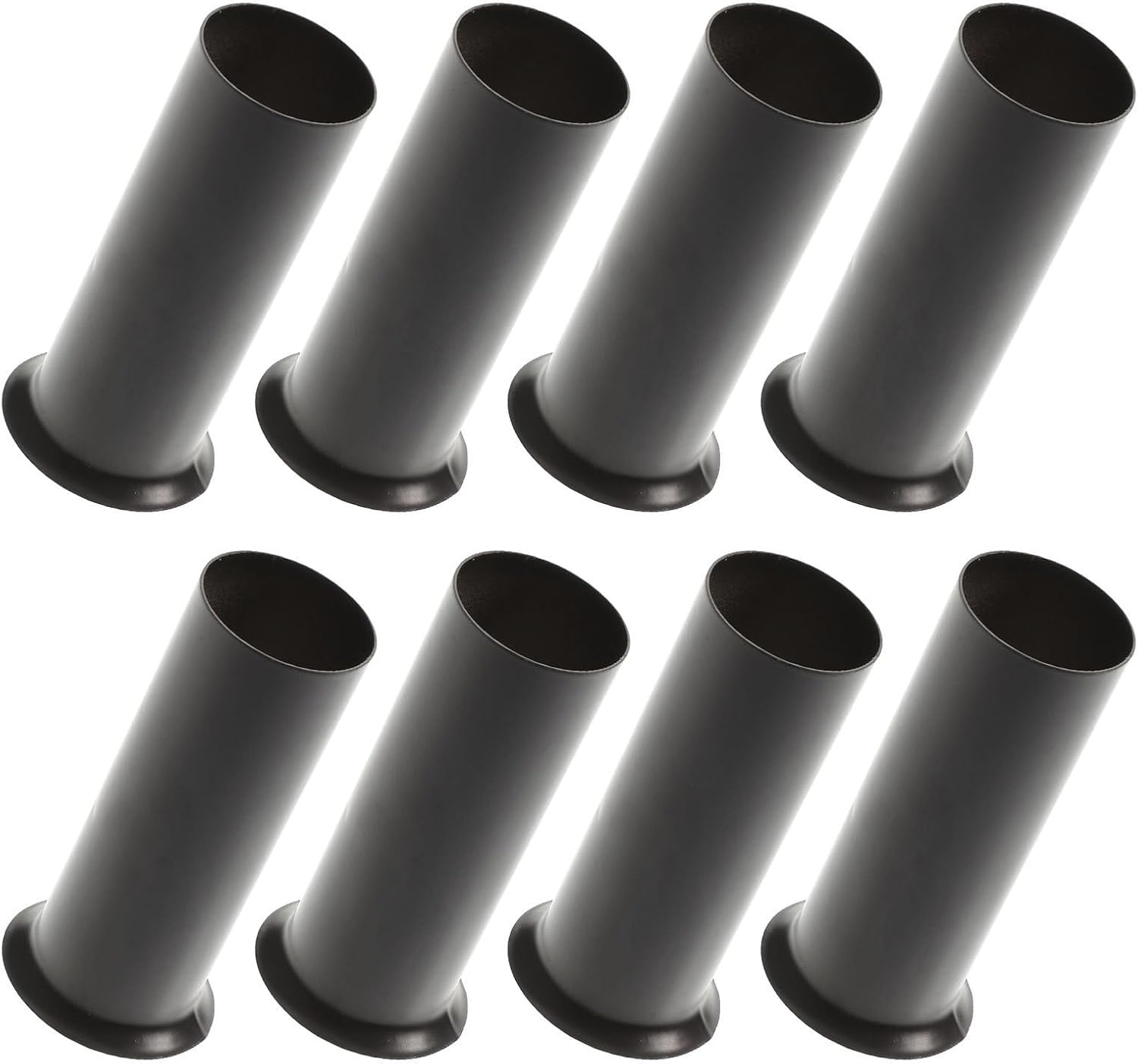 Zerodeko Metal Candle Socket Covers Lighting Fixture Accessories 8pcs for Ceiling Lamps with Flared Edge, Easy to Clean and Versatile Compatibility, European Style Vintage for Events