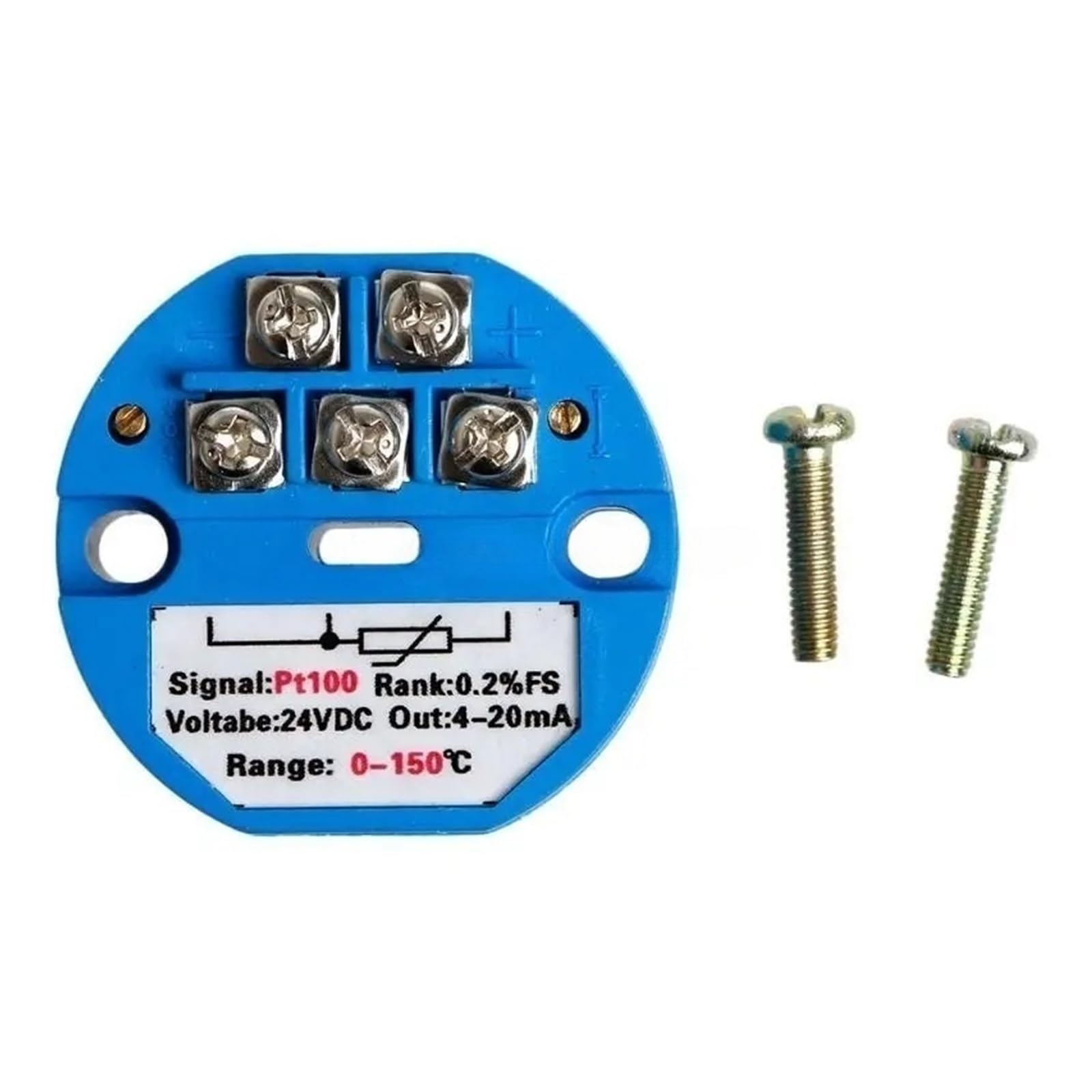 módulo de detector aislado, Transmisor de temperatura 462D Pt100 0-150C 4-20mA 0,2% Módulo precisión 4,3x1,8 cm
