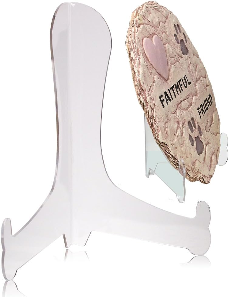 Clear Acrylic Fixed Position Easels Set of 211 Inch