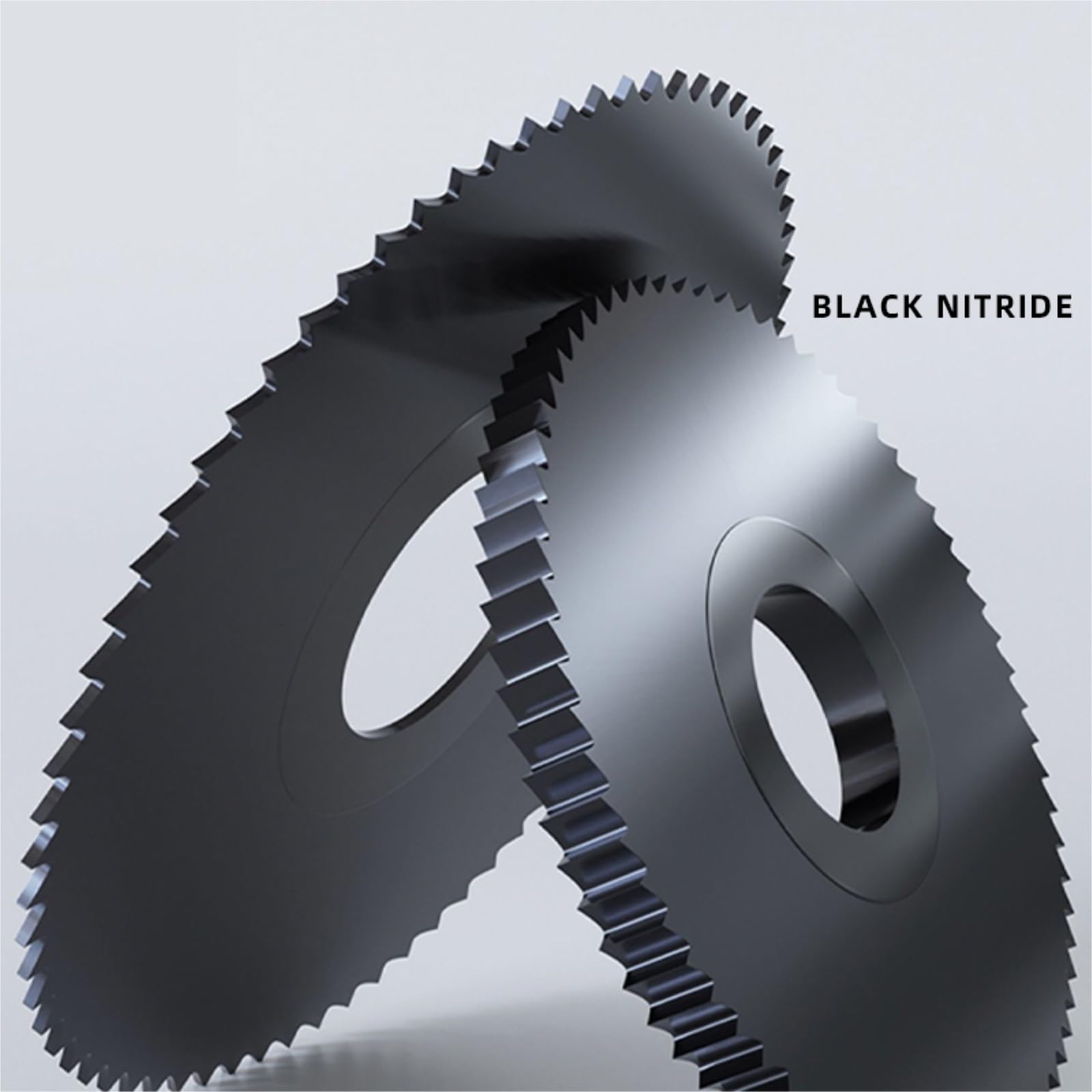 Brzeszczot do cięcia metalu 1PC piła tarczowa HSS Co TiN okrągłe narzędzie tnące obróbka rowków CNC cięcie wzdłużne średnica stali 40 50 60mm(HSS TiN Coated,40MM-D13-3.0MM)